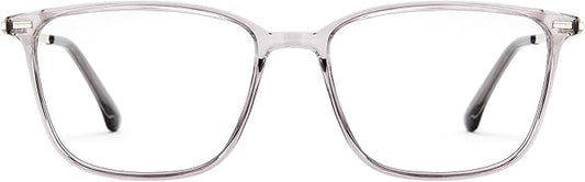 Cyxus Blue Light Blocking Glasses Photochromic Men Square Computer Gaming UV400 Protection 8208iT43