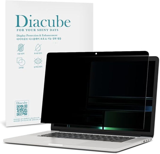 Magnetic Privacy Screen Protector for MacBook Pro 14 Inch (2024 M4,2023 M3 2022 M2 2021 M1), Removable Anti Glare Anti Blue Light Anti Spy Screen Filter