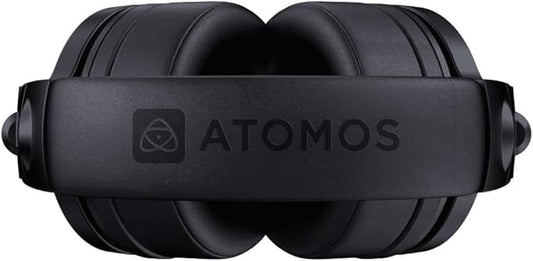 Atomos StudioSonic Professional Wired Over-Ear Headphones Studio Monitor Sound Quality for Recording, Mixing & Content Creation Black