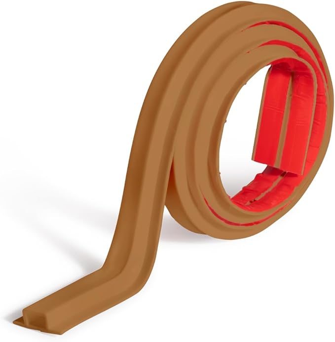 Rubber Bond TV Cord Hider Cable Protector - Strong Self Adhesive Wall Cord Cover Cable Hider - Low Profile Cable Management Wall Cord Concealer Cable Raceway