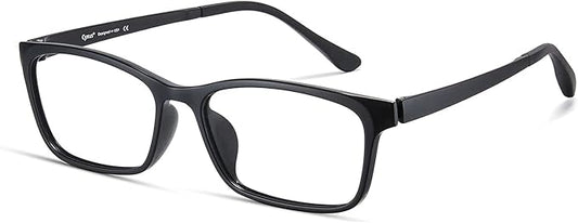 Cyxus Blue Light Glasses Computer Glasses UV Blocking GRP Square Frame Clear Lens Ultra Light Eyewear T02