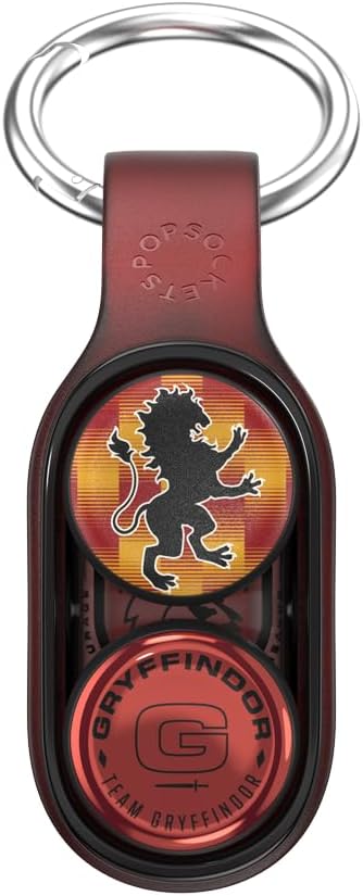 PopSockets PopPuck – Magnetic Fidget Toy for Adults & Kids, Trick Magnet, Sensory Toy for Stress Relief & Focus, Harry Potter - Gryffindor