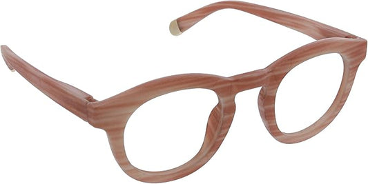 Peepers by PeeperSpecs Oprah's Favorite Women's Round Stardust Blue Light Blocking Reading Glasses