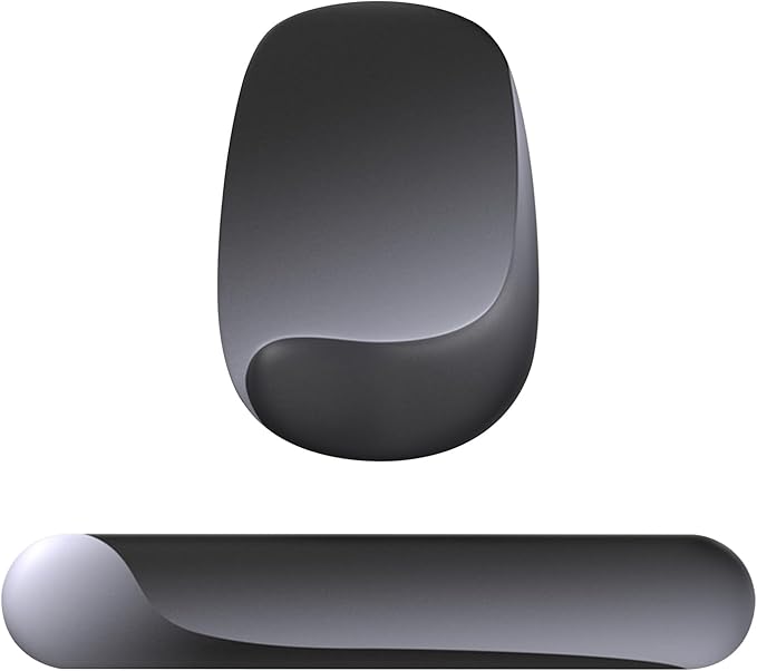 Wrist Rest for Keyboard and Mouse, Ergonomic Gel Computer Keyboard Wrist Rest with Memory Foam, Keyboard Wrist Support Pad for Long Hours of Work, Gaming, Studying-Relieve Wrist Pain