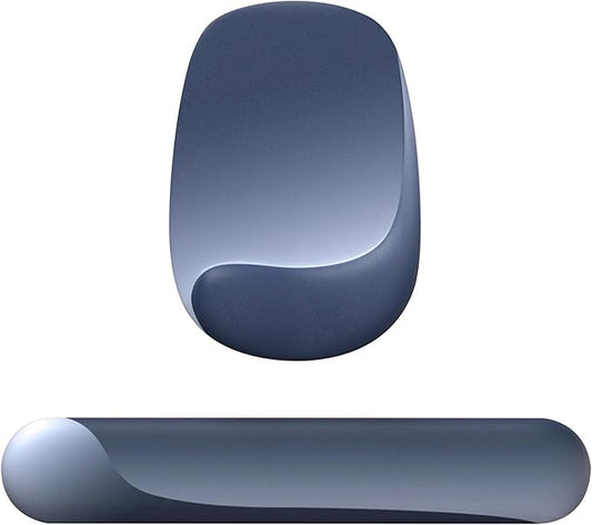 Wrist Rest for Keyboard and Mouse, Ergonomic Gel Computer Keyboard Wrist Rest with Memory Foam, Keyboard Wrist Support Pad for Long Hours of Work, Gaming, Studying-Relieve Wrist Pain