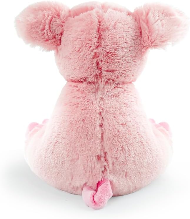 Stuffed Pig Sitting Toys Plush Animal, Realistic Pig Stuffed Animal Plush Toy Filled in Limbs 8.5 Inch Soft Huggable Gifts for Kids with Stuffed Animals Birthday Gift for Girls Boys
