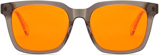 99.9% Blue Light Blocking Glasses for Men Women Anti-Fatigue Computer Gaming Glasses Stop Eyestrain Headaches