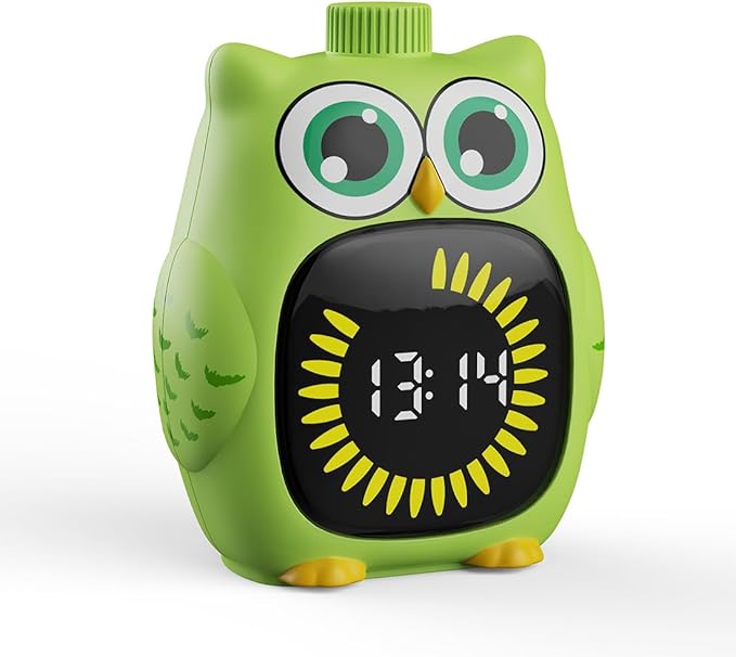 Owl Visual Timer for Kids 99 Min Visual Countdown Time for Classroom Home Kids Timer Visual with Sound or Silent Mode Time Management Tool for ADHD Autism Toddler Homework Potty Training