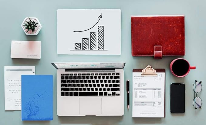 SINOBAND 4 Pieces Journals for Writing, A5 Paperback Colorful Notebooks, PU Leather Soft Cover, Lined Paper, Subject Notebooks for School and Office (Random Color)