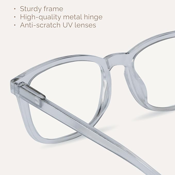 livho High Tech Blue Light Glasses - Advanced up to 99% Blue Light Blocking Computer Glasses - Screen Fatigue & UV Protection