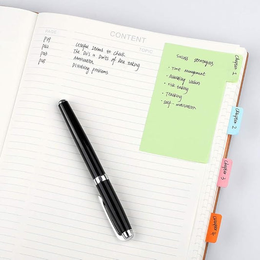 B5 College Ruled Notebook Softcover Journals(2-Pack)- AHGXG Large Composition Notebook 7.6 x 10 inch with Thick 100gsm Lined Paper, Total 408 Numbered Pages (Black Blue)