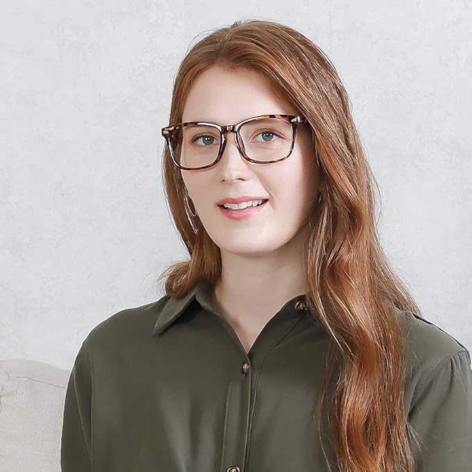 Cyxus Blue Light Glasses for Men Women Reduce Eye Strain UV Blocking for Computer Screen 8082