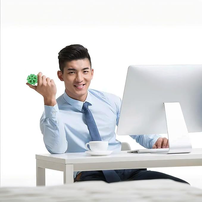 Fidget Toys Adults, Skin Picking Stress Ball Toys, Help Relieve Stress and Anxiety, Calming, Handmade Knitting, Portable Design ADHD Autism Stress Relief Gifts (Glow in The Dark), Small, Green