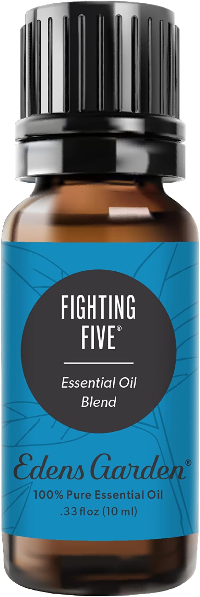 Edens Garden Fighting Five Essential Oil Blend- 100% Pure Premium Grade, Undiluted, Natural, Therapeutic, Aromatherapy, The Best for Diffusing, Candle, Laundry, Humidifiers 10 ml (.33 fl oz)