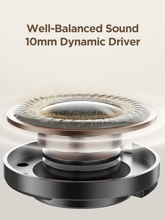 1MORE True Wireless Earbuds - Q20 Bluetooth Headphone Earbuds 30H Playback, Earphones with ANC, IPX4, Low-Latency Gaming Mode, in-Ear Earbuds with 4 Mic for Smart Phone Laptop TV Sports(Black)