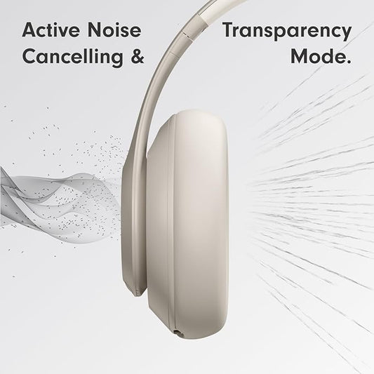 Beats Studio Pro Bluetooth Noise Cancelling Headphones with Apple 20W USB-C Power Adapter - Sandstone