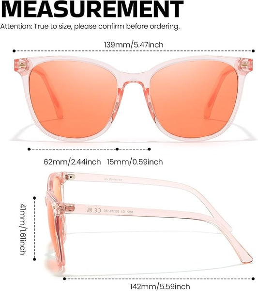 SODQW Gaming Blue Light Blocking Glasses for Men Women Reduce Eyestrain Orange Aviator Eyeglasses for Computer TV