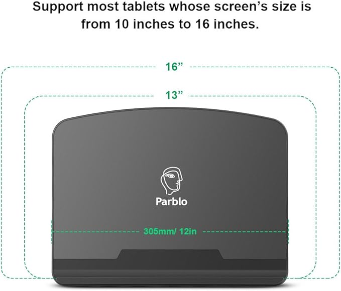 Parblo PR 100 Universal Drawing Tablet Stand Adjustable for 10 to 16 Inches Digital Graphics Drawing Monitors Art Tablets Laptops