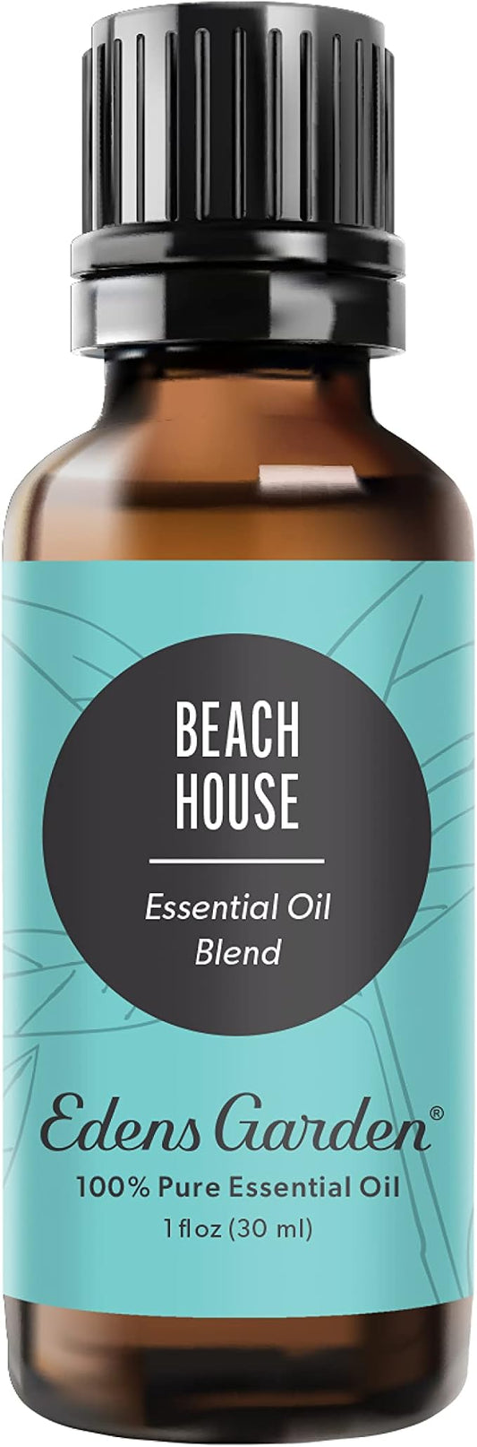 Edens Garden Beach House Essential Oil Blend- 100% Pure Premium Grade, Undiluted, Natural, Therapeutic, Aromatherapy, The Best for Kid Safe, Laundry, Hair 30 ml (1 fl oz)