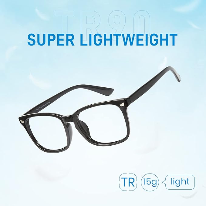 Cyxus Blue Light Glasses for Men Women Reduce Eye Strain UV Blocking for Computer Screen 8082