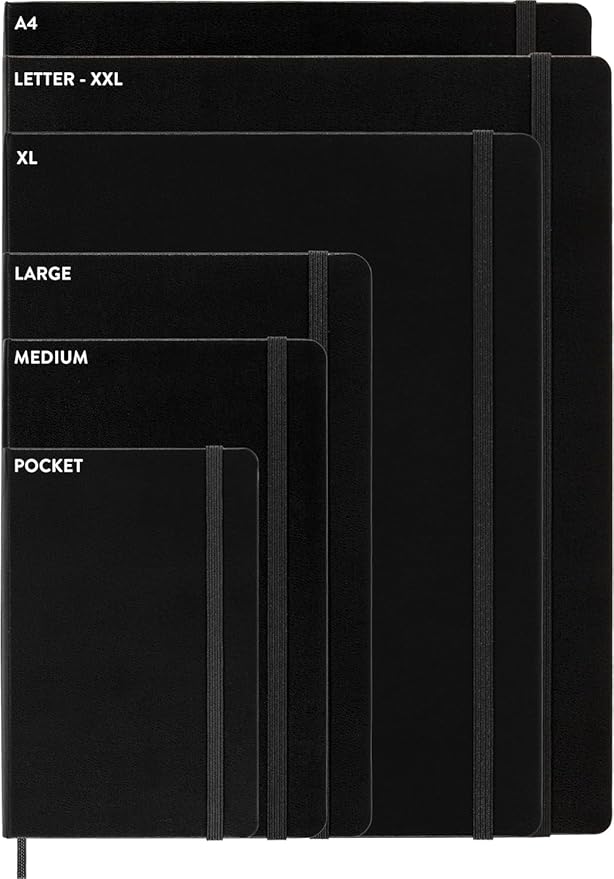 Moleskine Classic Notebook, Hard Cover, Large (5" x 8.25") Dotted, Myrtle Green, 240 Pages