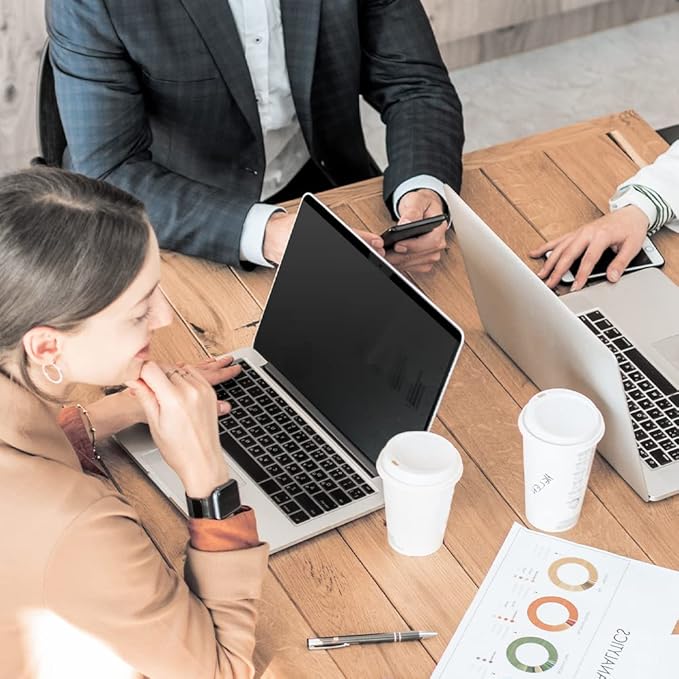 SenseAGE Magnetic Privacy Screen Filter for MacBook Air 13 Inch (2018-2021), Pro (2016-2022, M1, M2), Easy On/Off, Anti-Blue Light Privacy Screen Protector, Compatible with MacBook 13.3" Air Pro