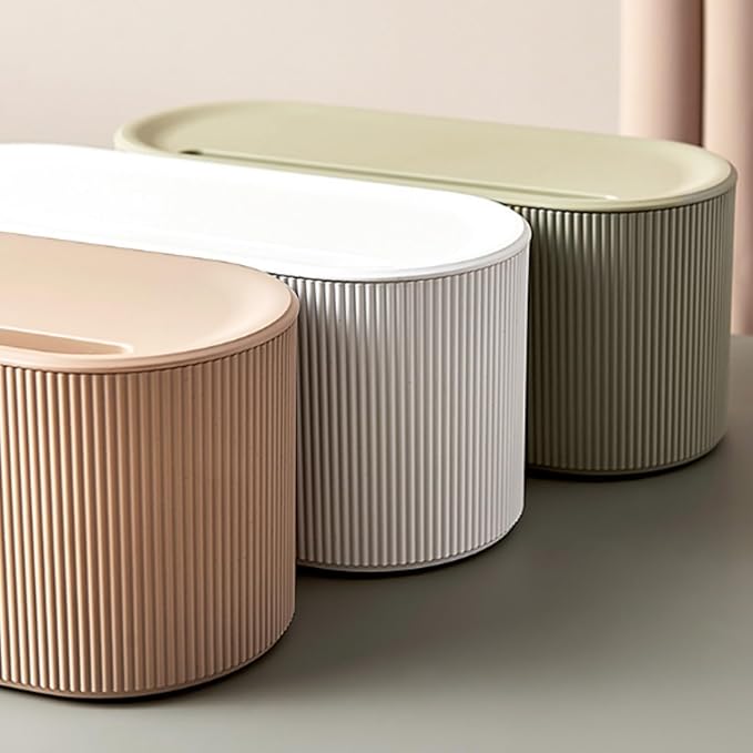 Cable Management Box,Desk Cord Organizer with Groove Cover,Plastic Cord Hider Box,Large Cable Box Organizer,Power Socket Management for TV/Computer/Router/Games Console Cable Storage (Green)