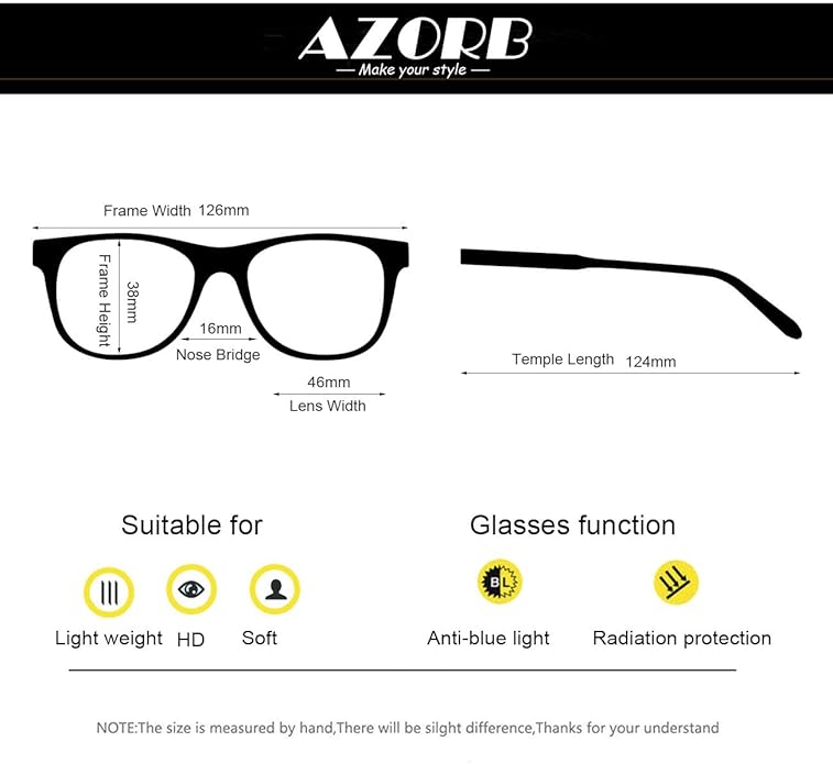 AZorb 2Pack Kids Blue Light Blocking Glasses - TR90 Unbreakable Computer Screen Glasses for Boys & Girls