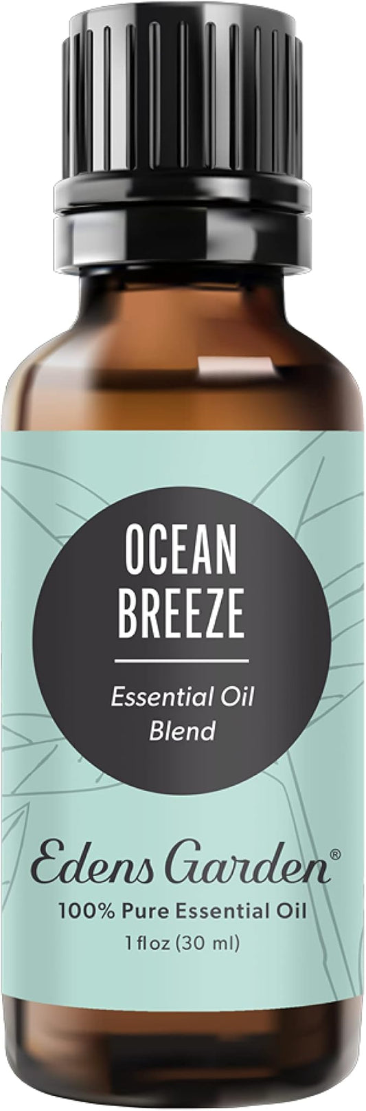 Edens Garden Ocean Breeze Essential Oil Blend- 100% Pure Premium Grade, Undiluted, Natural, Therapeutic, Aromatherapy, The Best for Candle, Laundry, Humidifiers 30 ml (1 fl oz)