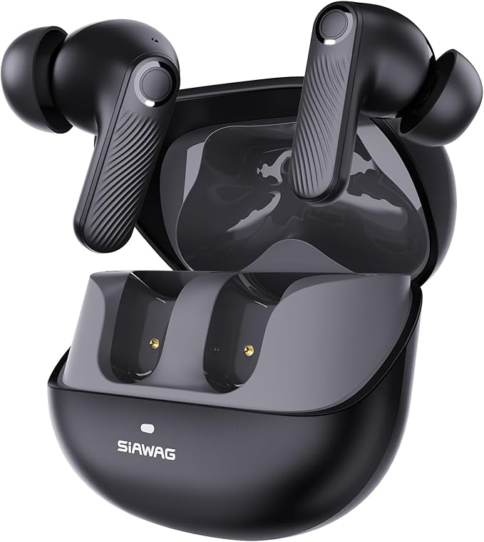 Wireless Earbuds 5.4 Bluetooth Headphones 100H Bluetooth Earbuds Active Noise Cancelling Earphones in-Ear Earbud with 4 ENC Noise Cancelling Mic IP5 Waterproof Earphones for Android iOS