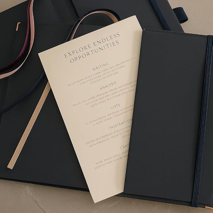 A5 Dotted Journal Bullet Notebook – 120 GSM Thick Paper, Floral Hardcover with Metallic Edges, Pen Loop, 2 Bookmarks, Inner Pocket – Writing Diary for Women, Gifts or Daily Use (Midnight Garden)