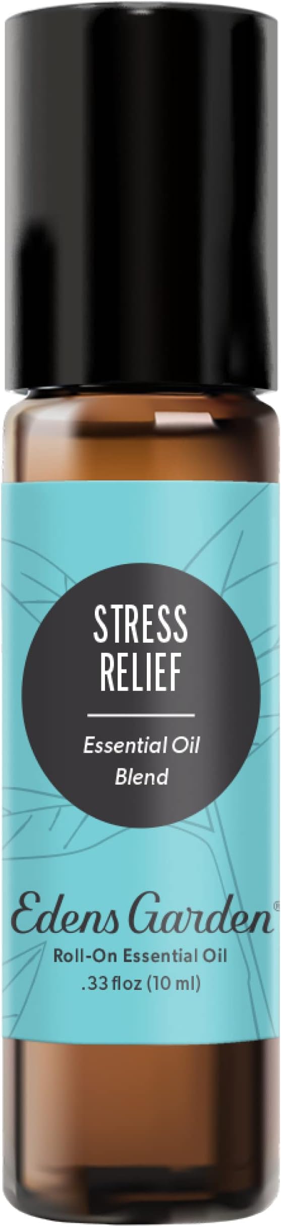 Edens Garden Stress Relief Essential Oil Roll-On Blend- 100% Pure Premium Grade, Natural, Therapeutic, Aromatherapy, Kid & Skin Safe, The Best for Comfort, Relaxation Pre-Diluted 10 ml (.33 fl oz)