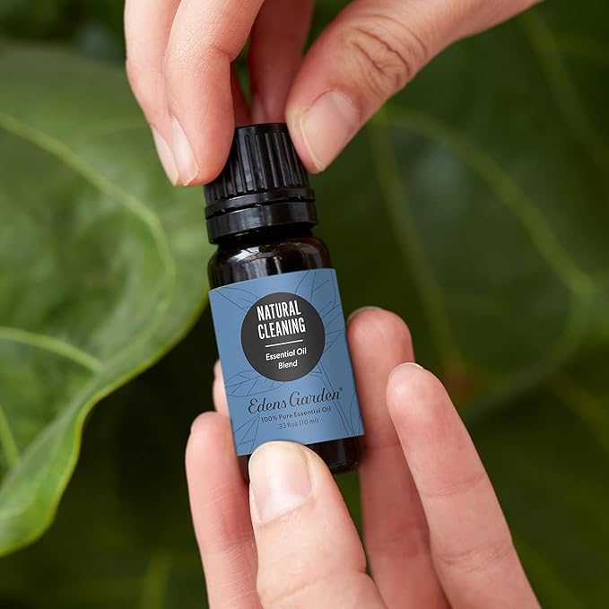 Edens Garden Natural Cleaning Essential Oil Blend- 100% Pure Premium Grade, Undiluted, Natural, Therapeutic, Aromatherapy, The Best for Diffusing, Laundry, Humidifiers, Candle 10 ml (.33 fl oz)