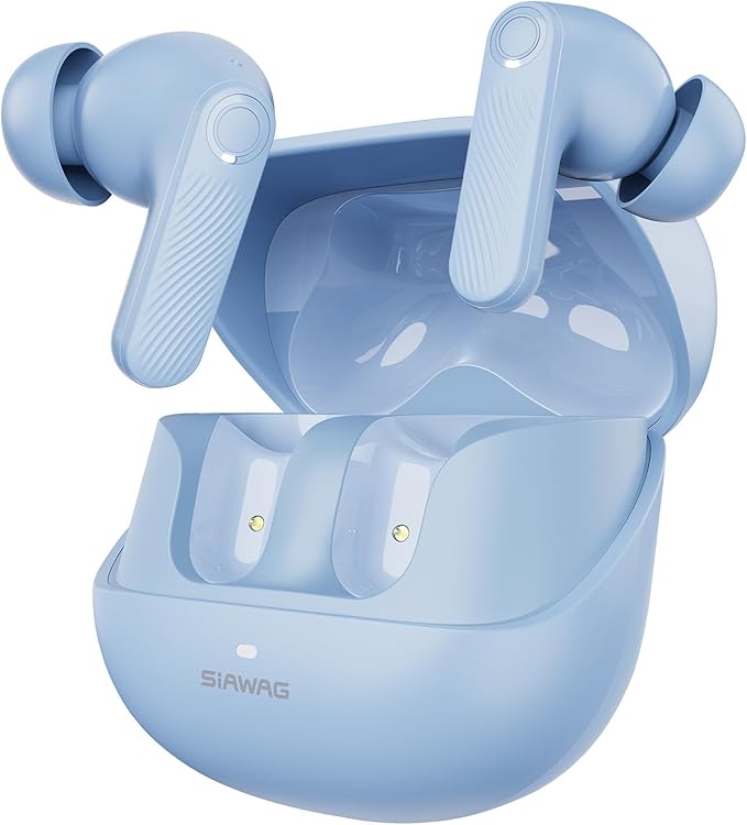 Wireless Earbuds 2025 Bluetooth Headphones 100H Playtime Ear Buds in-Ear Bluetooth Earbuds 5.4 Headphones Deep Bass Stereo Active Noise Cancelling IP5 Waterproof Earphones for Android iOS