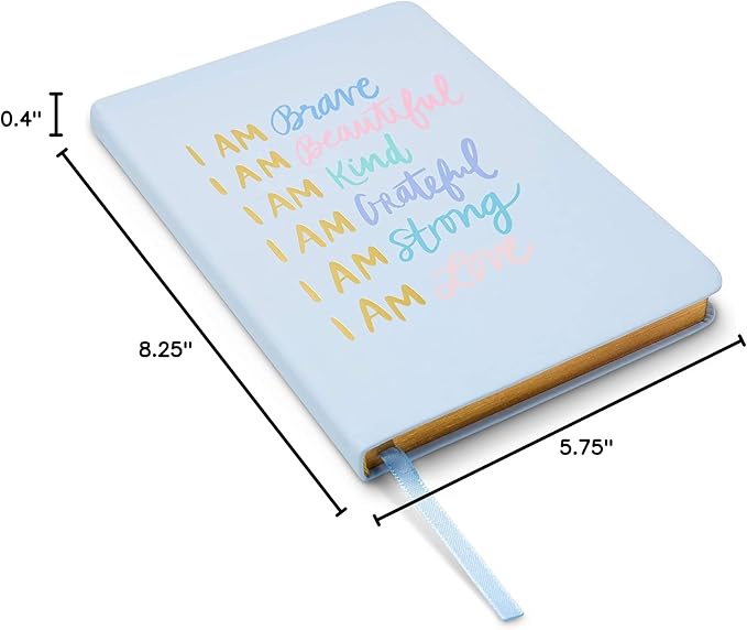 WORLD TRAVELER Thimblepress Journal, 256 Lined Pages Notebook, Gilded Edge Paper, Flexible Designer Cover with Inspiring Quote, 6x8