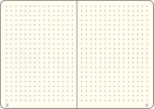 LEUCHTTURM1917 - Notebook Hardcover Medium A5-251 Numbered Pages for Writing and Journaling (Ink, Dotted)