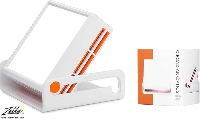 Circadian Optics Luxy Light Therapy Lamp | As seen On Shark Tank | Portable Ultra Bright 10,000 Lux Full Spectrum UV-Free LED Light