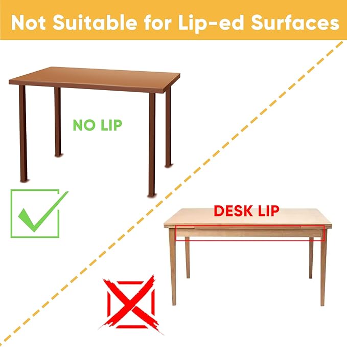 2 Pack Under Desk Drawer Slide Pull Out Plastic Organizer, Attachable Clear Black Acrylic Self Adhesive Mount Hidden Storage for Office & Home, Kitchen, Cabinet, Table, Counter, Space Saving