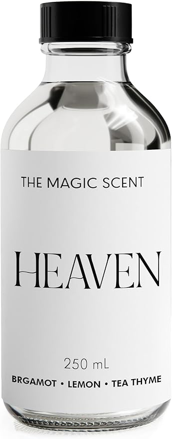 Heaven Diffuser Oil Scent - Cold-Air & Ultrasonic Fragrance Oil for Diffuser Inspired by The Aria Hotel, Las Vegas - Essential Oils for Diffusers Aromatherapy - 8.5 fl oz, 250 mL