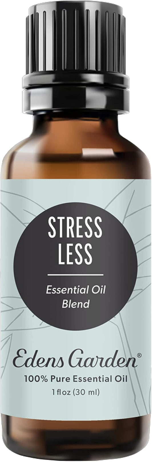 Edens Garden Stress Less Essential Oil Blend- 100% Pure Premium Grade, Undiluted, Natural, Therapeutic, Aromatherapy, The Best for Skin, Candle, Humidifiers 30 ml (1 fl oz)
