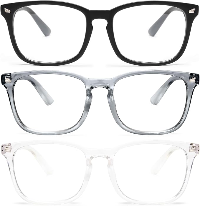 livho High Tech Blue Light Glasses - Advanced up to 99% Blue Light Blocking Computer Glasses - Screen Fatigue & UV Protection