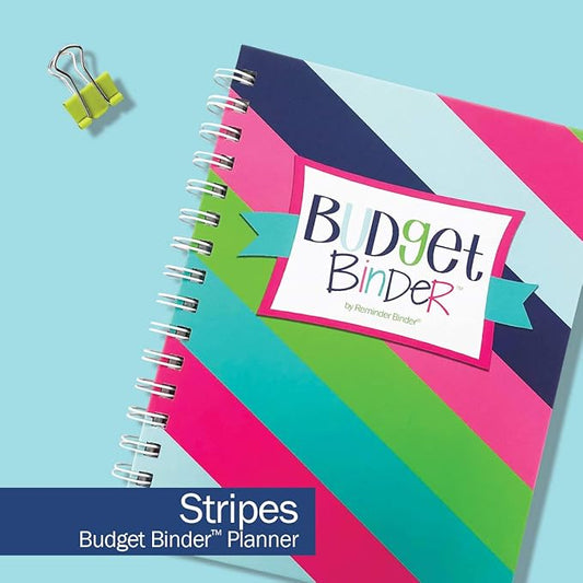12-Month Budget Planner Bill Tracker Organizer w/Calendar & Pockets for Financial Management 354 Stickers | Budget Binder™