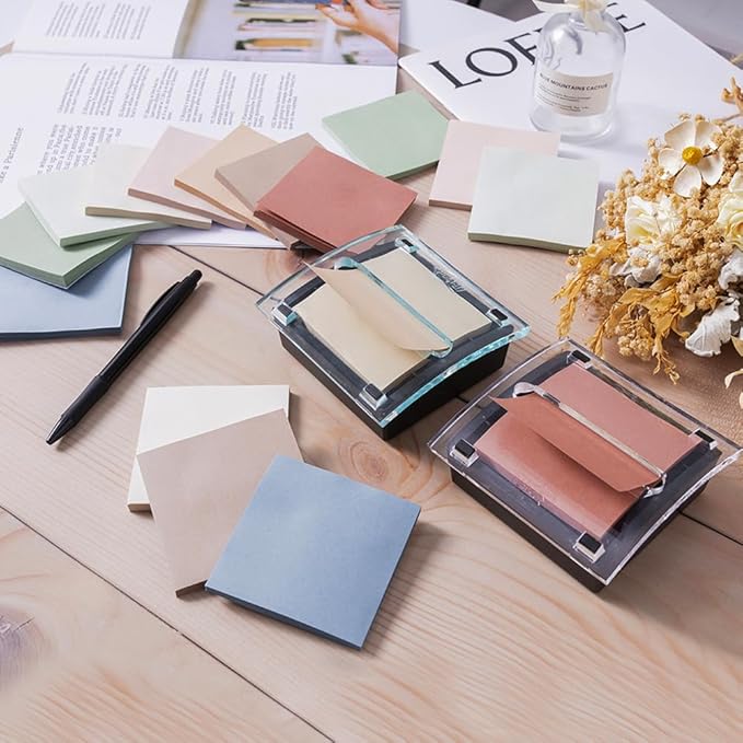 (16 Pack) Pop Up Sticky Notes 3x3 in Accordion Stickies Super Sticking Power Memo Pads Vintage Colors