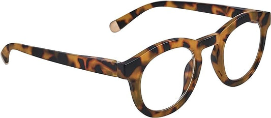 Peepers by PeeperSpecs Oprah's Favorite Women's Round Stardust Blue Light Blocking Reading Glasses