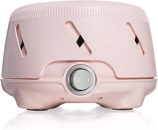 Yogasleep Dohm Uno White Noise Sound Machine, Natural Pink Noise from a Real Fan, Adjustable Tone & Noise Canceling for Office Privacy & Meditation, Sleep Aid for Travel, Baby & Adults (Pink)