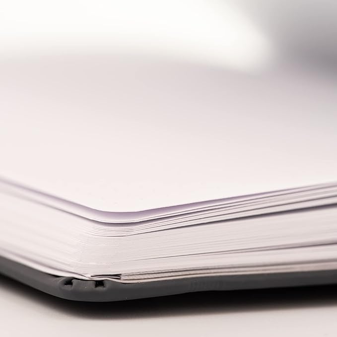 Yop & Tom Bullet Dotted Journal (A5) - Hummingbird - Dot Grid Notebook With Extra Thick Paper (160 GSM) - Charcoal