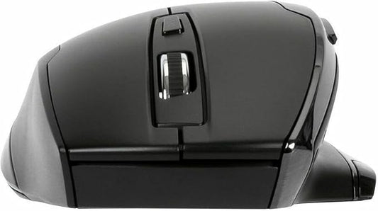 Targus Bluetrace Wireless Ergonomic Mouse, 2.4GHz Connection with USB and Laser Precision, 7 Functional Buttons, Black (AMW584GL)