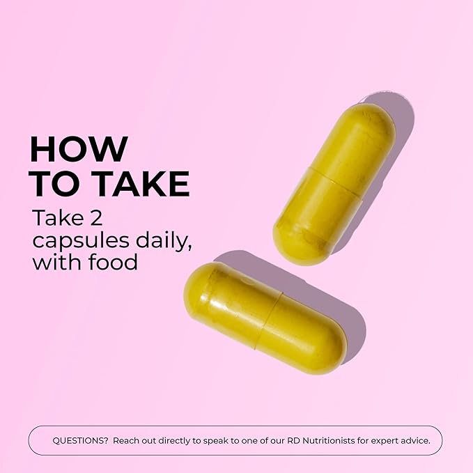 HUM Best of Berberine Supplement 1200mg, Pure Potency for Metabolic Wellness, Gut Health, Pure Berberine Supplements Enhanced with BioPerine for Maximum Absorption, 60 Capsules