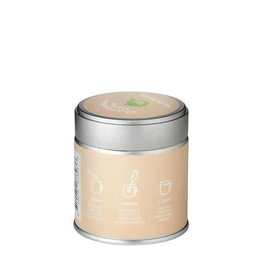 Chamberlain Coffee Vanilla Matcha Green Tea Powder - Madagascar Vanilla + Ceremonial Grade - Hot or Iced - Organic, Vegan & Gluten-Free Matcha Powder - 1.06 oz