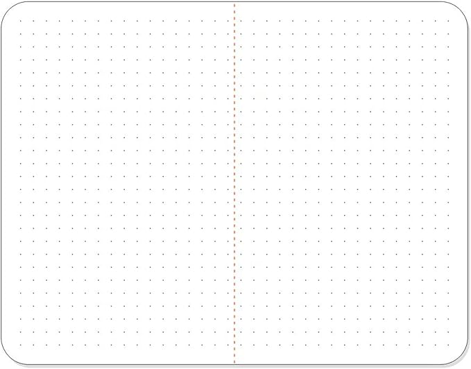 20 Pack Dot Grid Small Pocket Notebook Journals Bulk with Thick Dotted Paper, 60 Pages, 5.5x3.5 inch, A6 Size, Kraft Cover, Diary Writing Sketchbook Subject Notebooks Planner